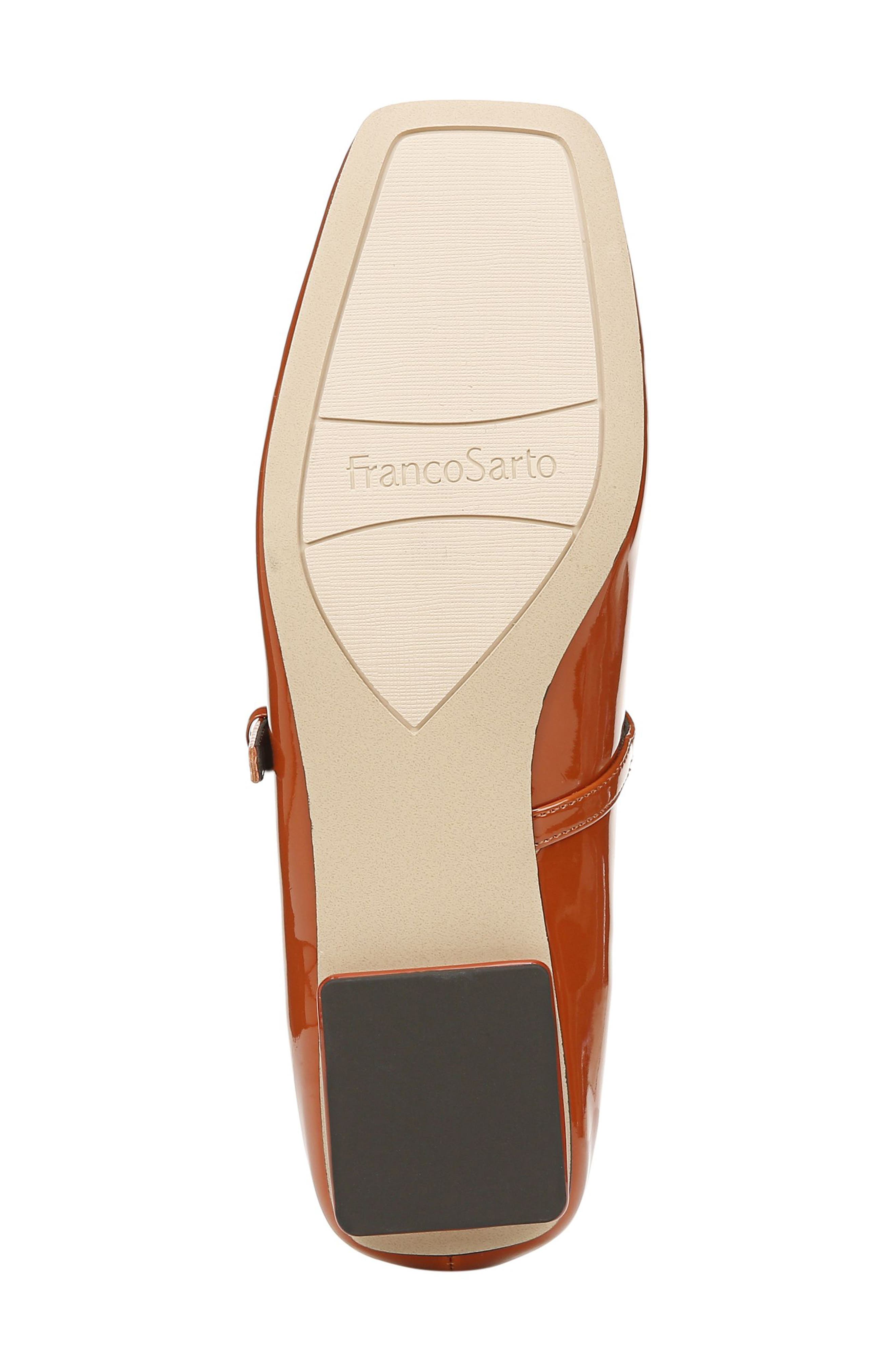 Обувь Franco Sarto Tinsley Square Toe Mary Jane Flat — фото 6
