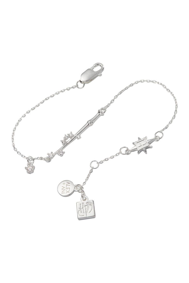 Harry Potter™ Wand  Bracelet, Alternate, color, Silver