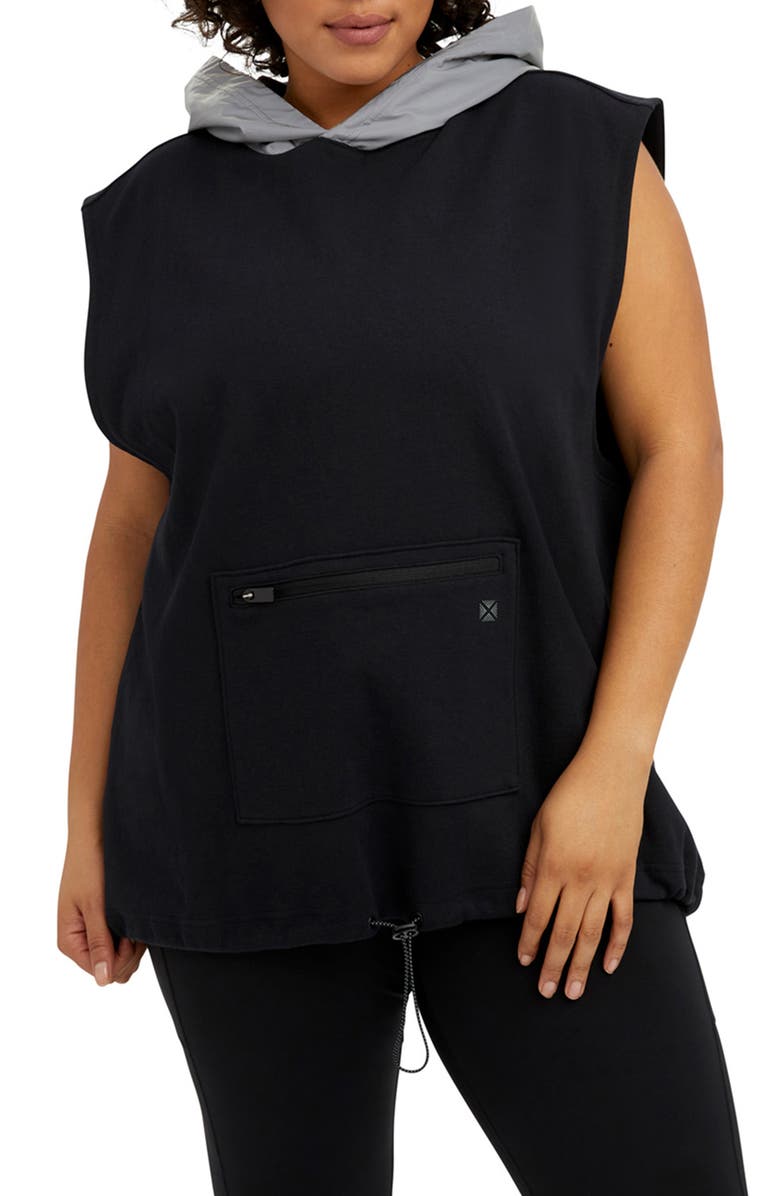 TomboyX Hero Sleeveless Hoodie, Alternate, color,