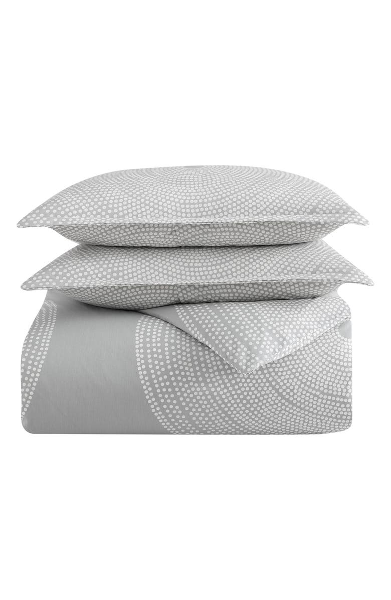 Marimekko Fokus Duvet Cover & Sham Set, Main, color, Grey