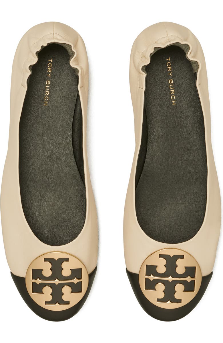 Tory Burch Claire Cap Toe Ballet Flat, Alternate, color,