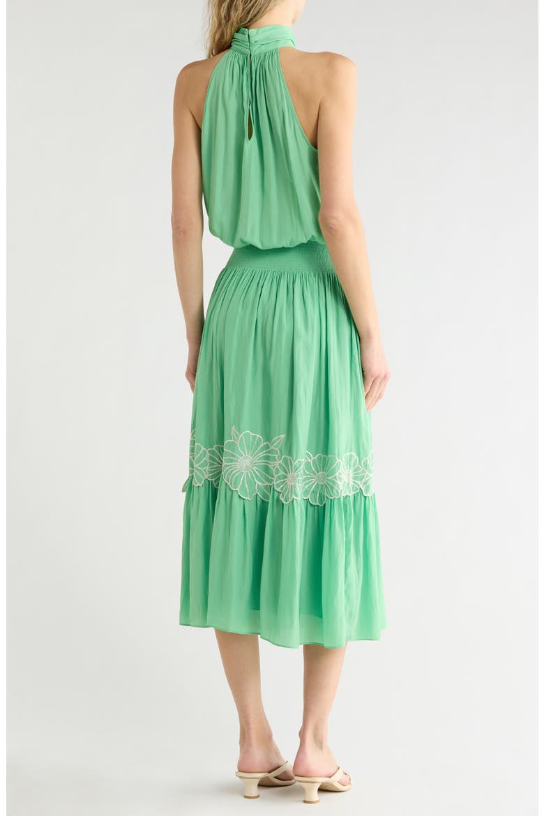 Elinora Sleeveless Maxi Dress, Alternate, color, BRIGHT FERN