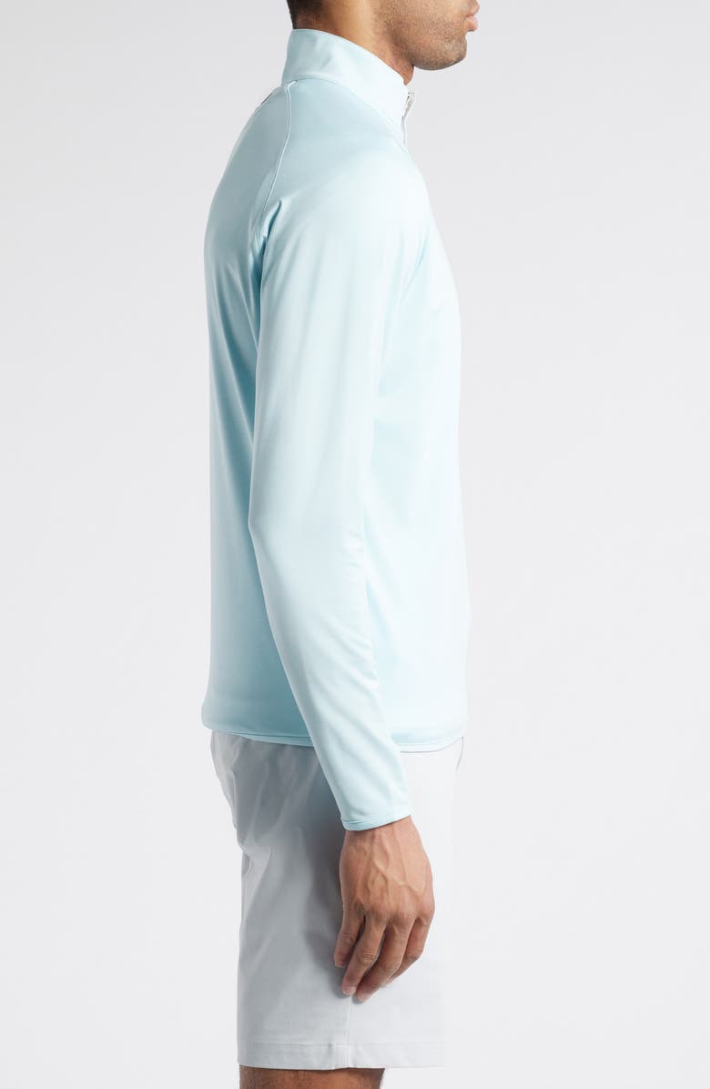 Peter Millar Crown Crafted Stealth Performance Quarter-Zip Pullover, Alternate, color, Blue Spruce