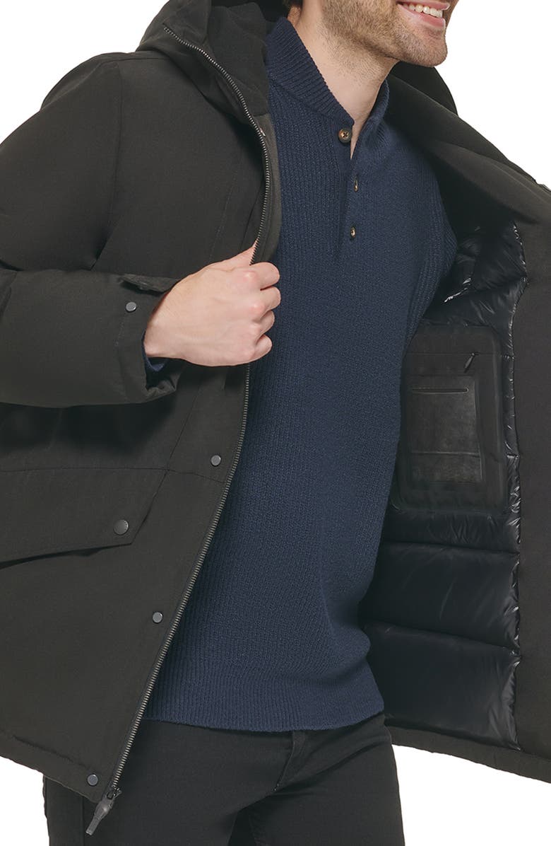 Cole Haan Hooded Down Jacket, Alternate, color,