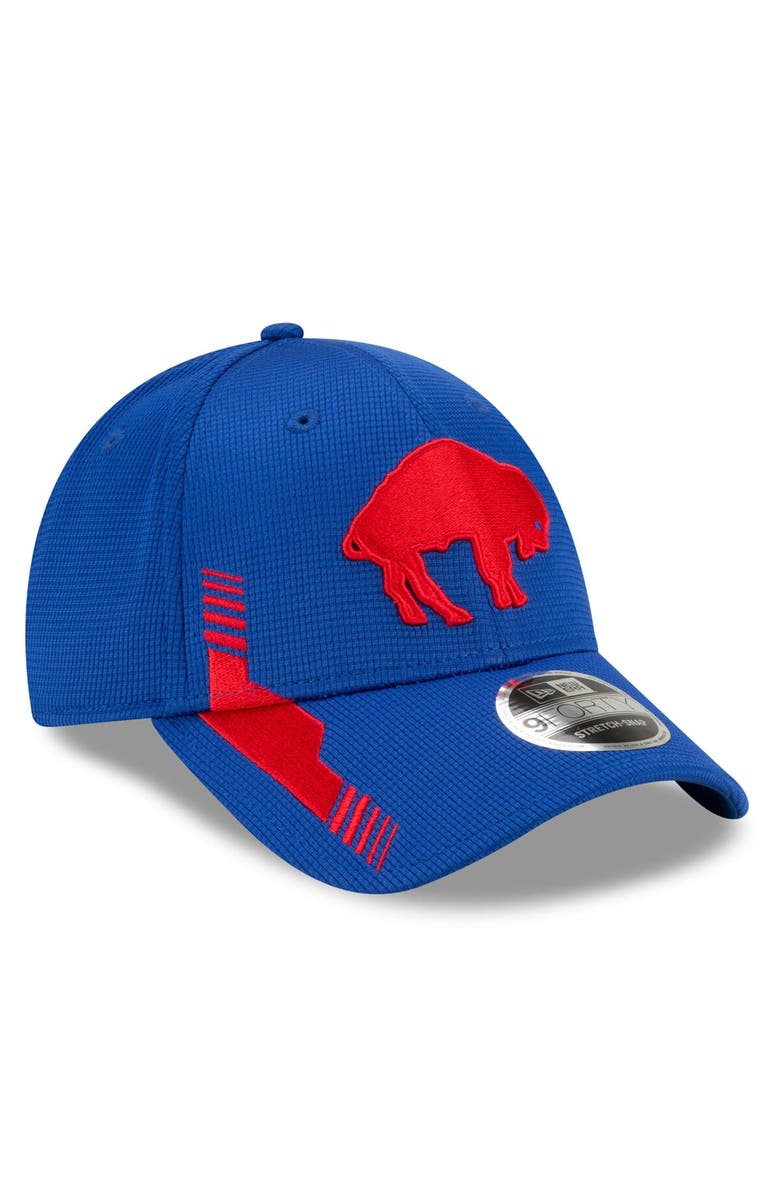 New Era Men's New Era Royal Buffalo Bills 2021 NFL Sideline Home Historic Logo 9FORTY Adjustable Hat, Alternate, color, 