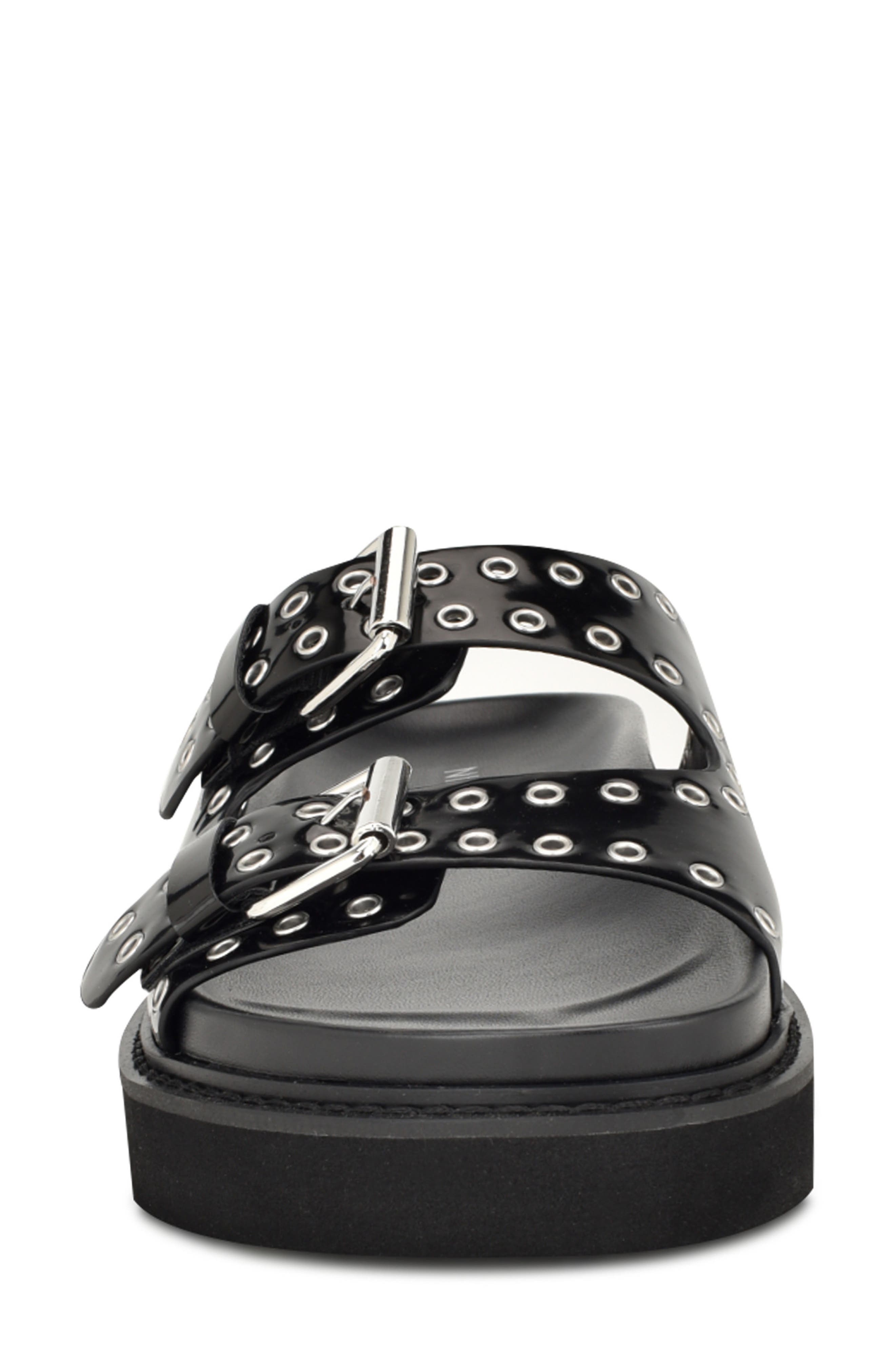 Nine West Eleny Platform Slide Sandal, Alternate, color, 