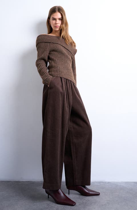 Cotton Corduroy Pants