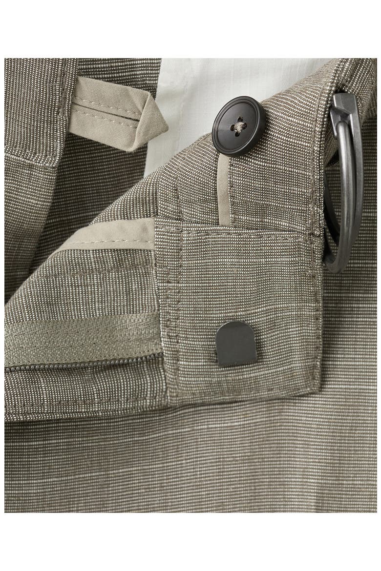 Belted Relaxed Fit Pants, Alternate, color, MINK GREY