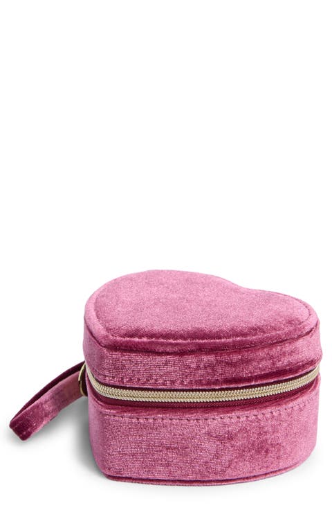 Velvet Heart Jewelry Box