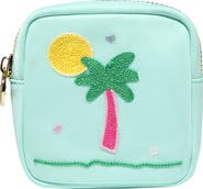 Stoney Clover Lane Mini Palm Tree Nylon Pouch