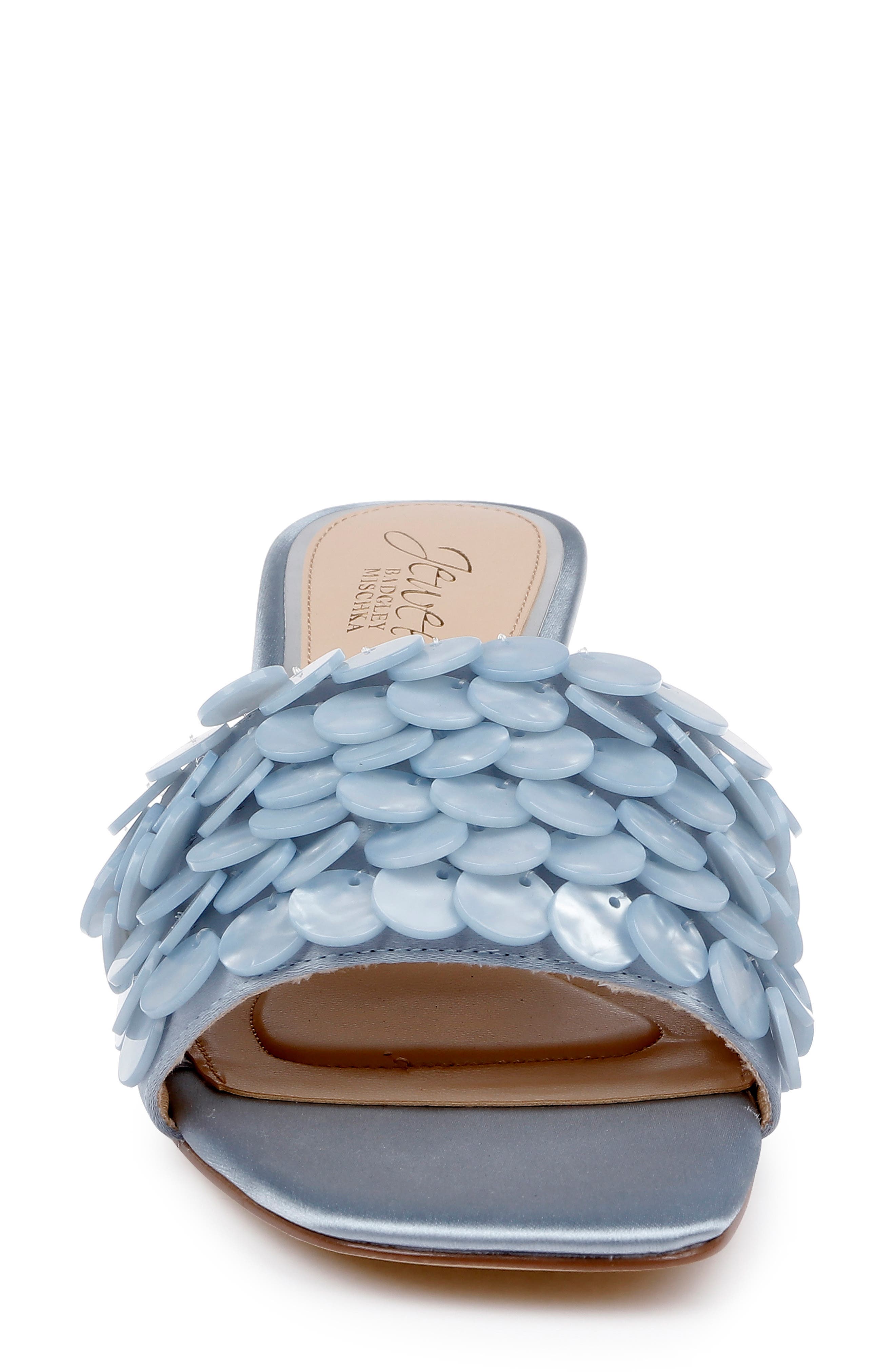 Pacific Block Heel Sandal, Alternate, color, MIST BLUE SATIN
