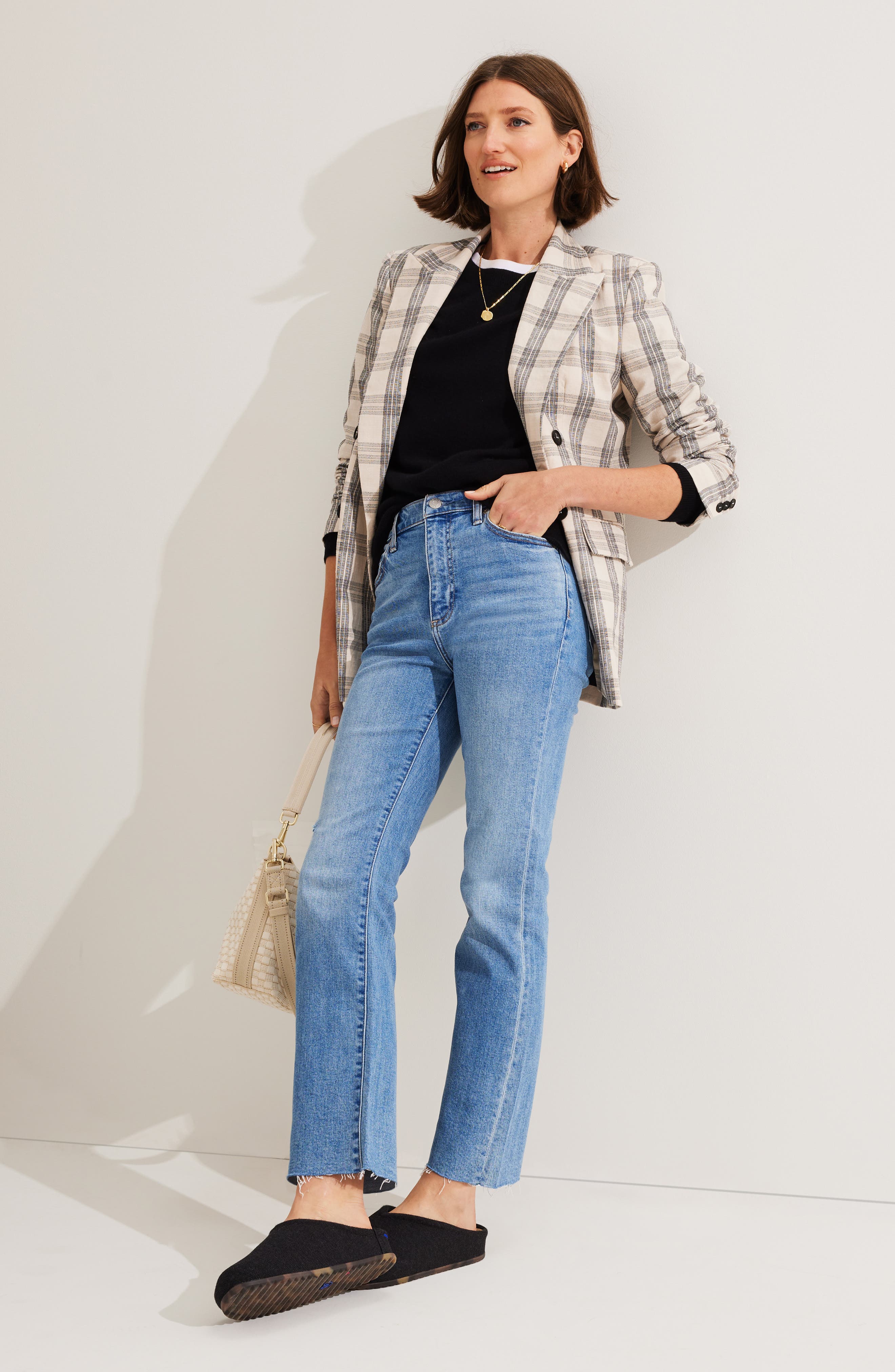 Rothy's Casual Clog, Alternate, color, Soft Black