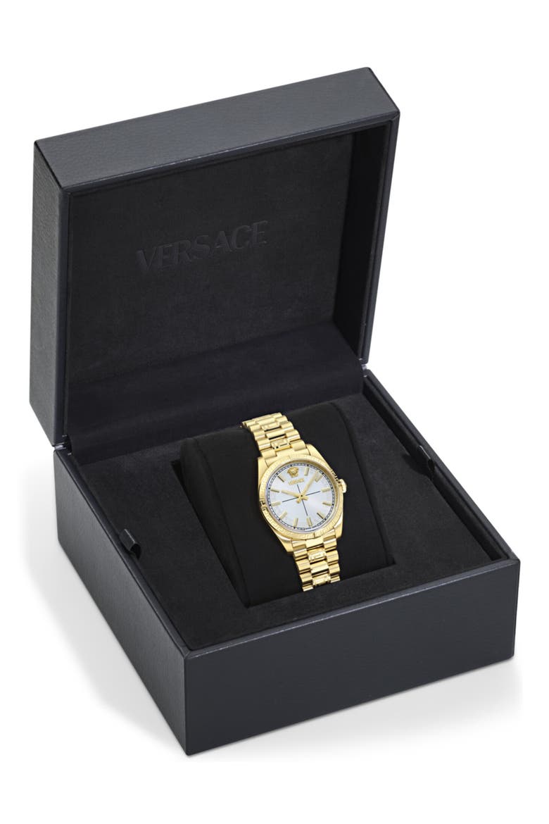 Millenyium Goldtone Bracelet Watch, 32mm, Alternate, color, IP YELLOW GOLD