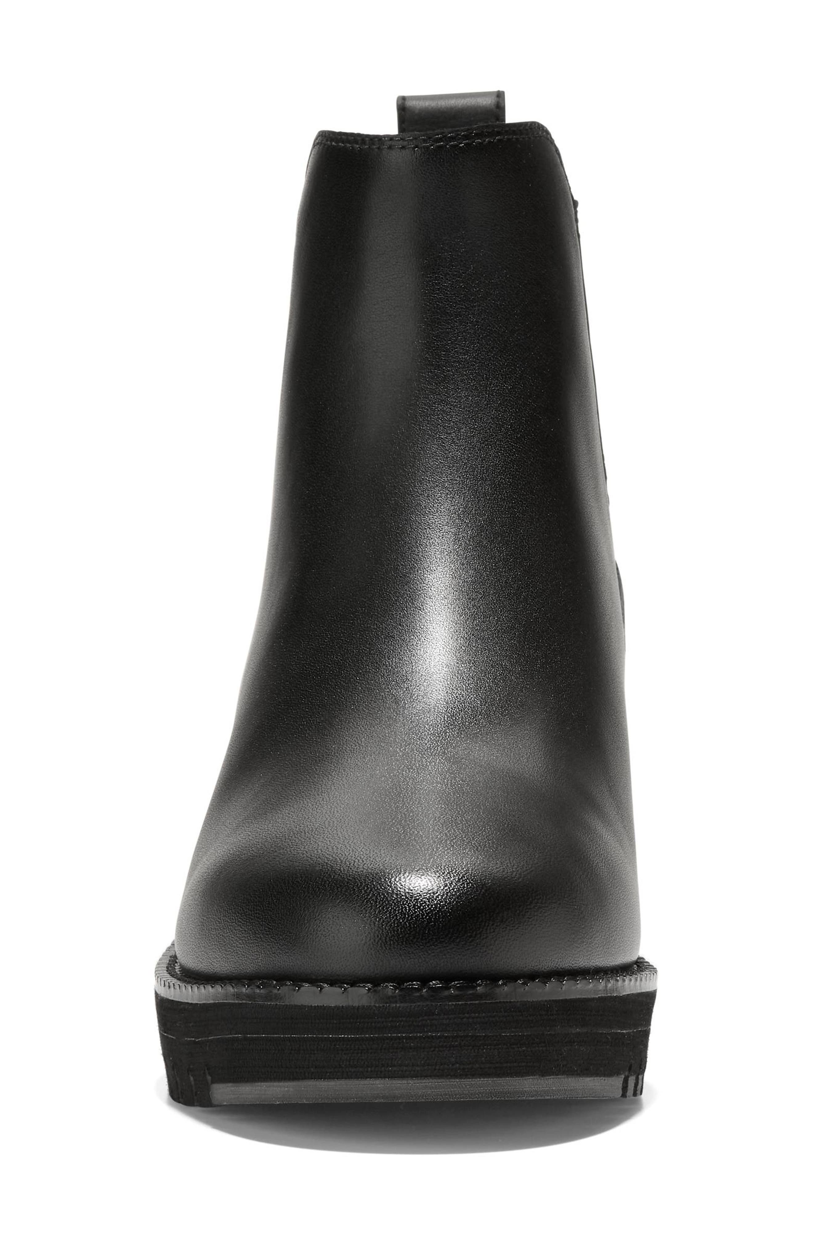 Cole Haan ZeroGrand City Waterproof Wedge Chelsea Boot, Alternate, color, 