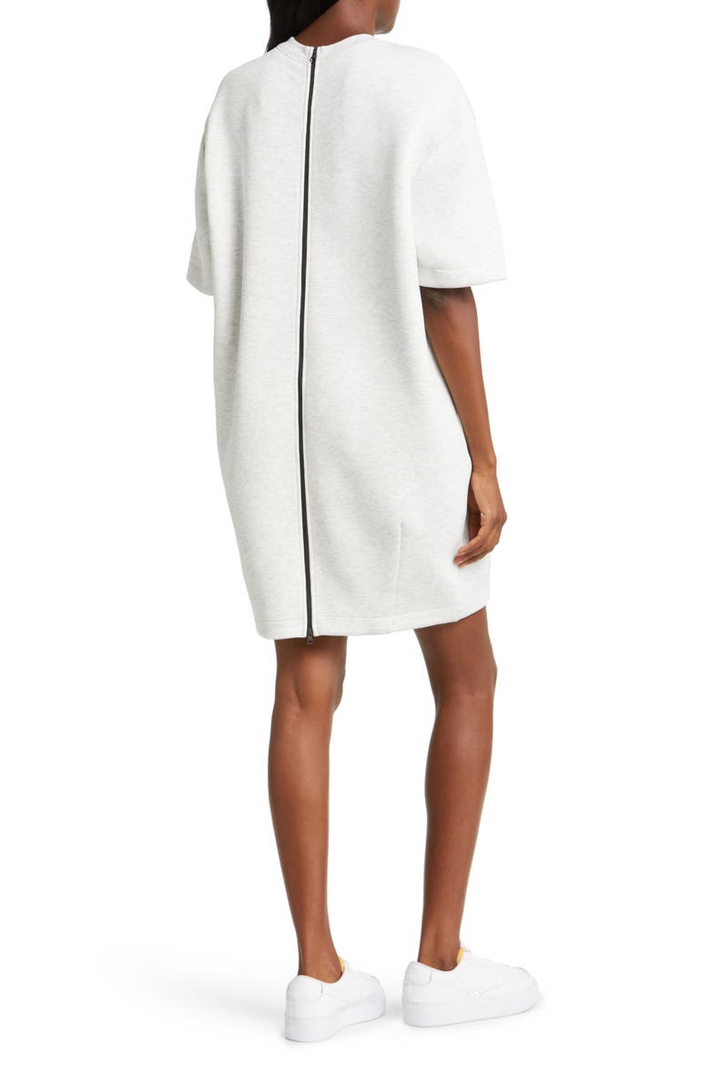 fleece shirt dress Women's Fleece T-Shirt Dress