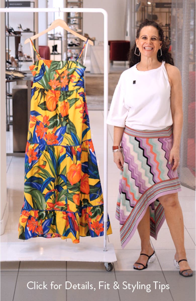 Bright Nature Maxi Sundress, sales video thumbnail