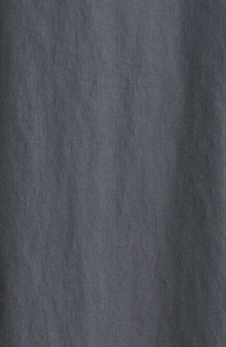 Bernardo Longline Belted Raincoat, Alternate, color, Slate