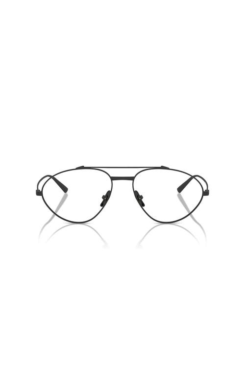Ferrari 58mm Irregular Optical Glasses In Black