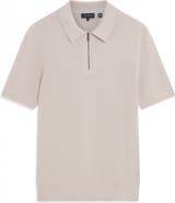 Ted Baker Givrans Zip Polo Sweater