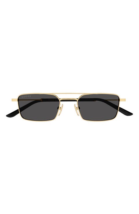 GG2258S 49mm Gradient Rectangular Sunglasses