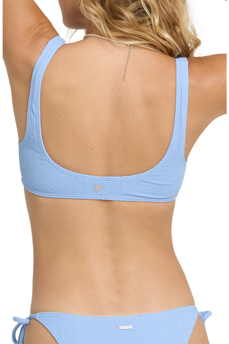 Rising Tide Scoop Tank Bikini Top, Alternate, color, BLUE BELL