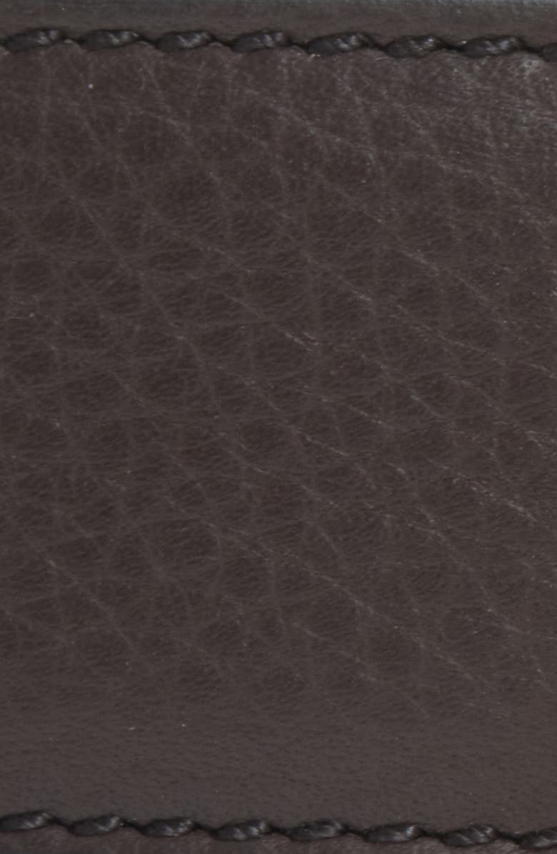 TOM FORD Framed T Buckle Reversible Soft Grain Leather Belt, Alternate, color, Brown / Black