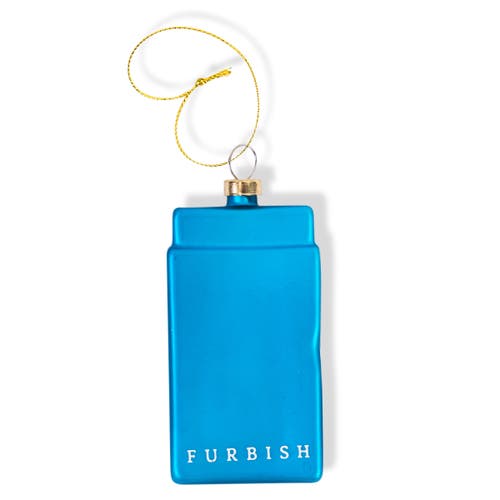 Furbish Matchbook Ornament In Blue