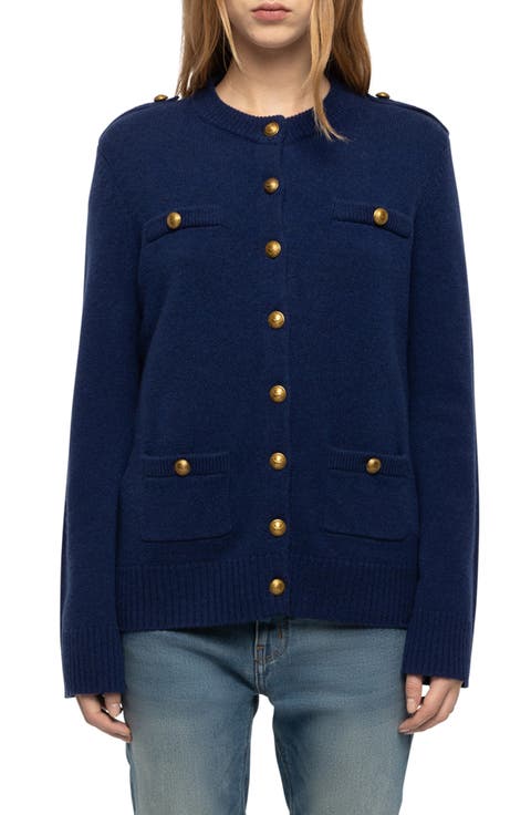 Lucyla Wool & Cashmere Cardigan