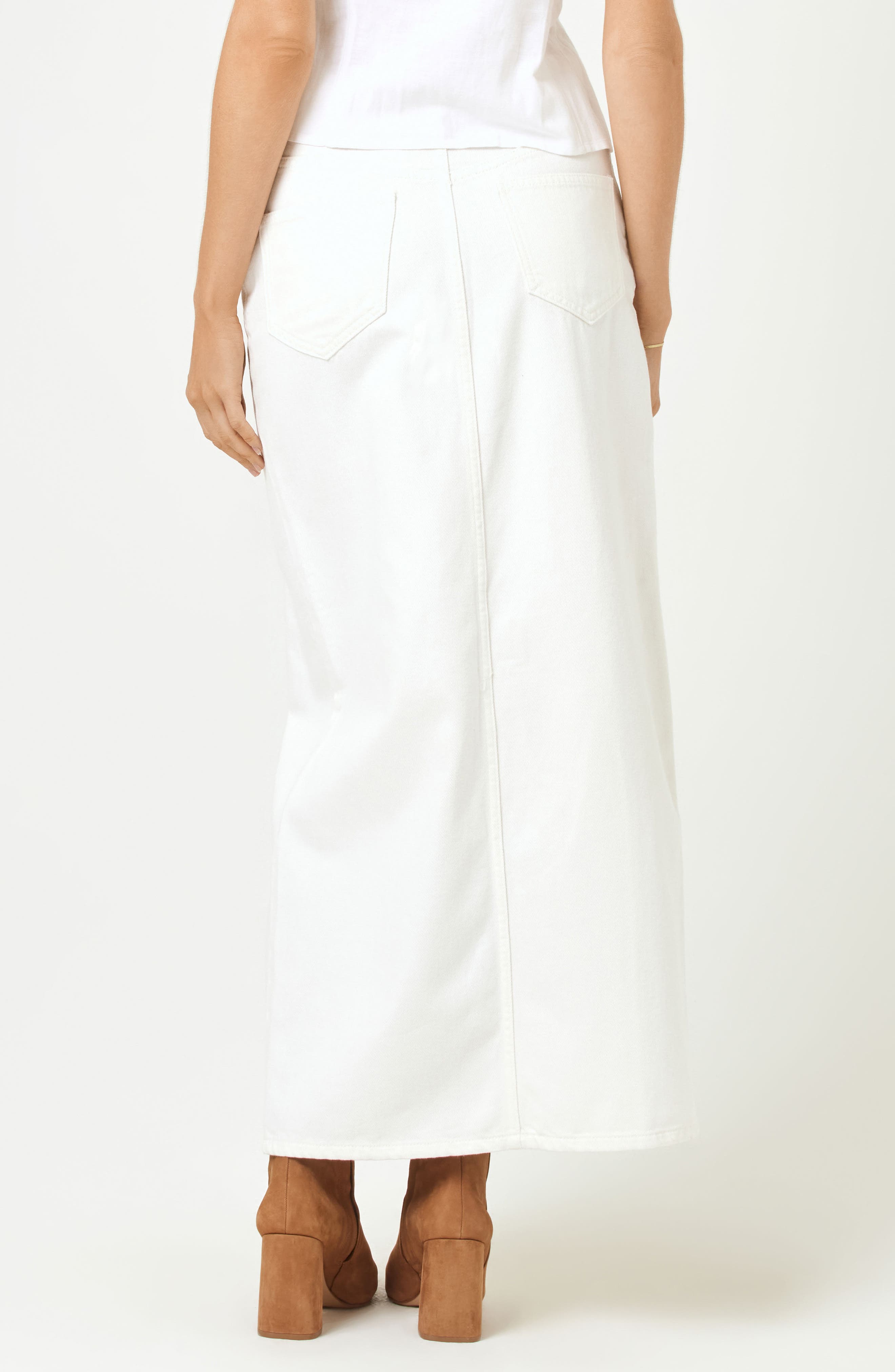 Ciao Bella Denim Maxi Skirt - image 2