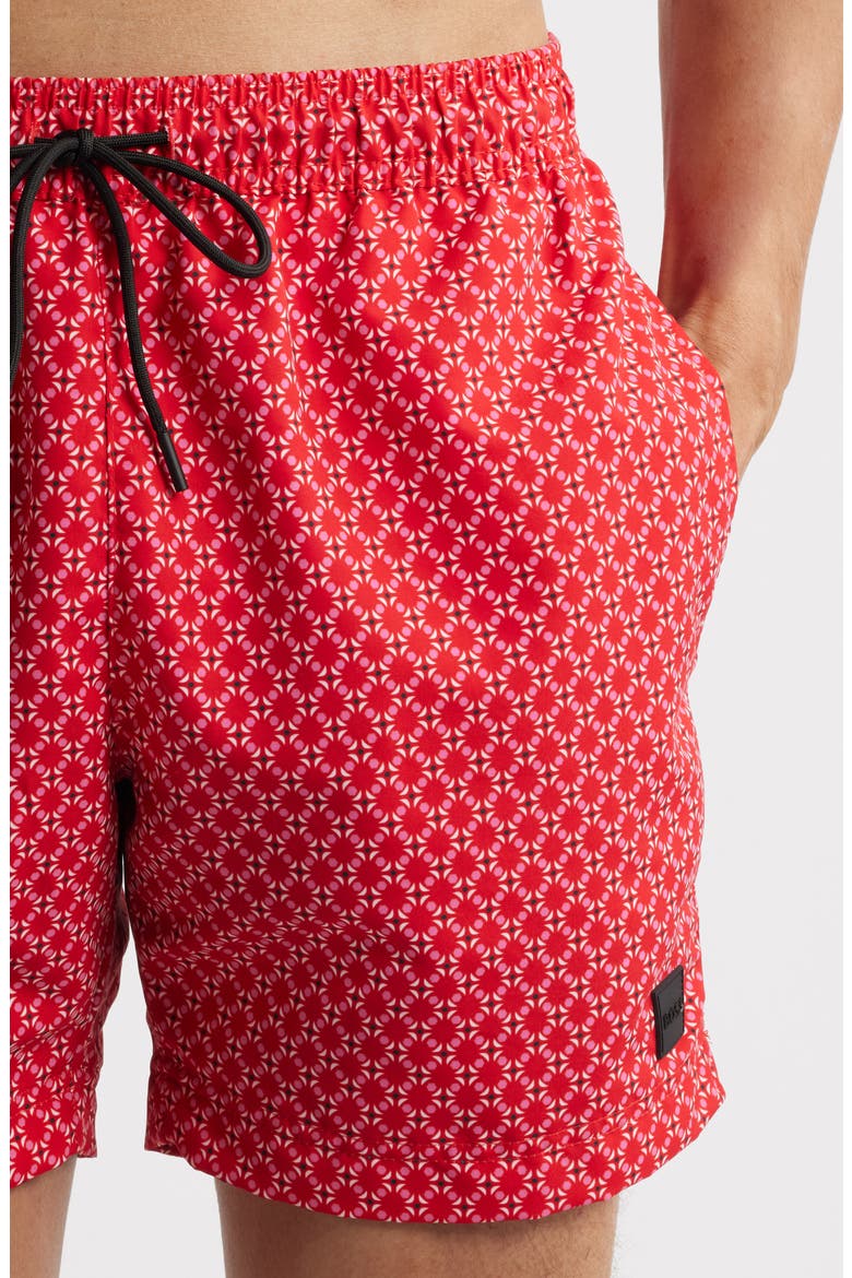 Vibe Swim Trunks, Alternate, color, MEDIUM RED