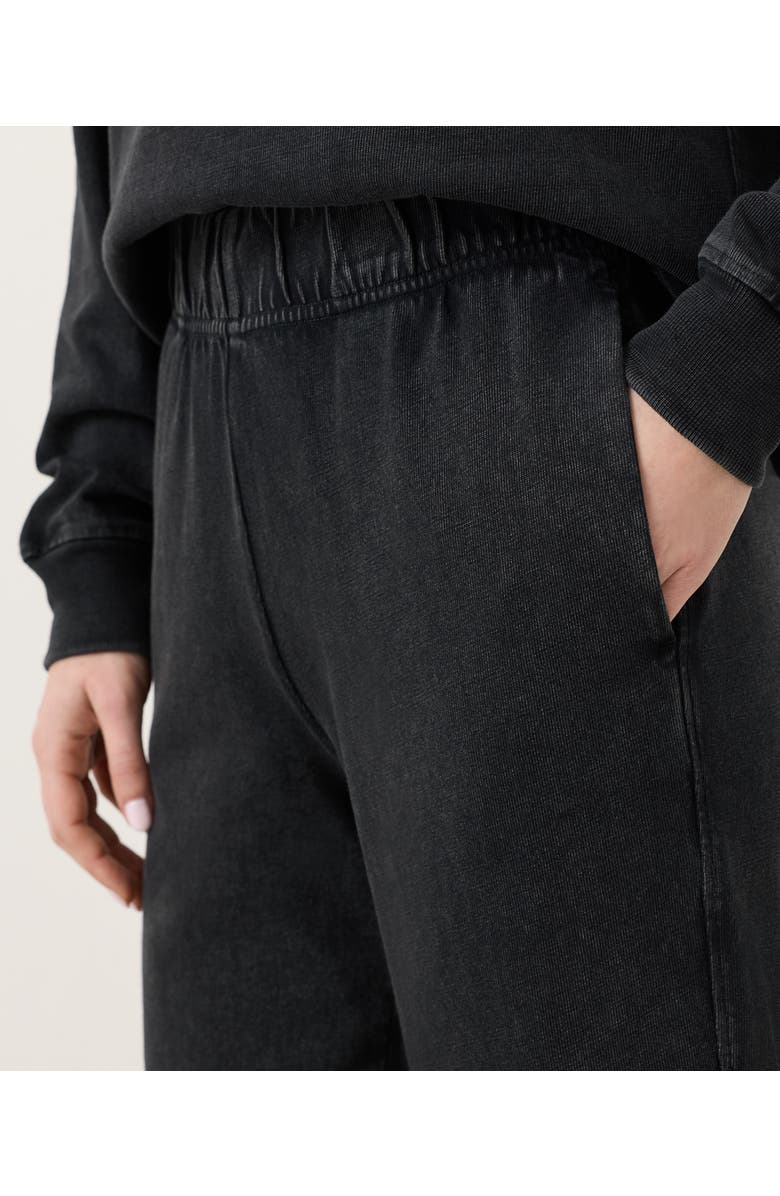 Pact Organic Cotton Weekends Relaxed Sweatpant, Alternate, color, Washed Black