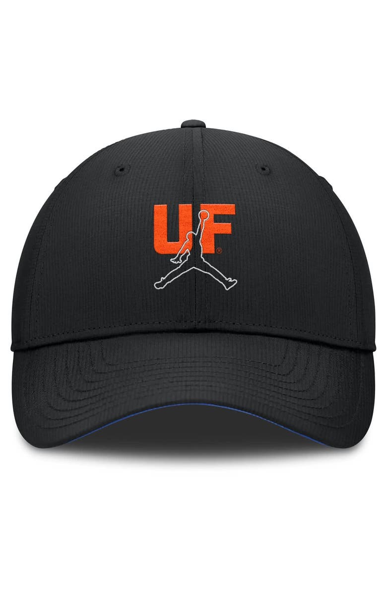Jordan Brand Men's Jordan Brand Black Florida Gators Club Prep Performance Adjustable Hat, Alternate, color, 