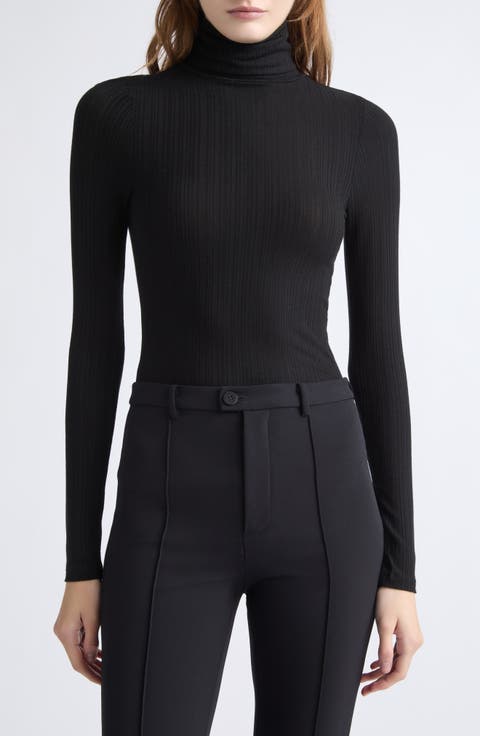 Rib Turtleneck