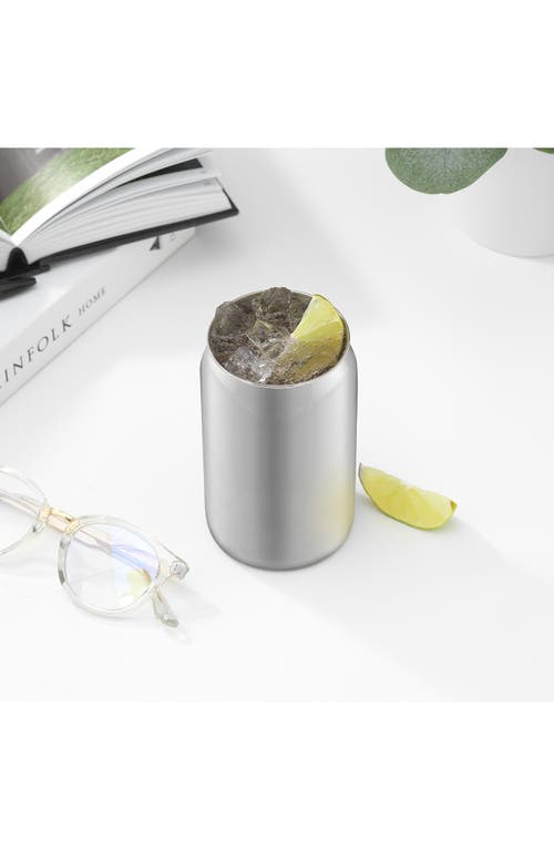 Joyjolt Set Of 6 Stainless Steel Drinking Cans
