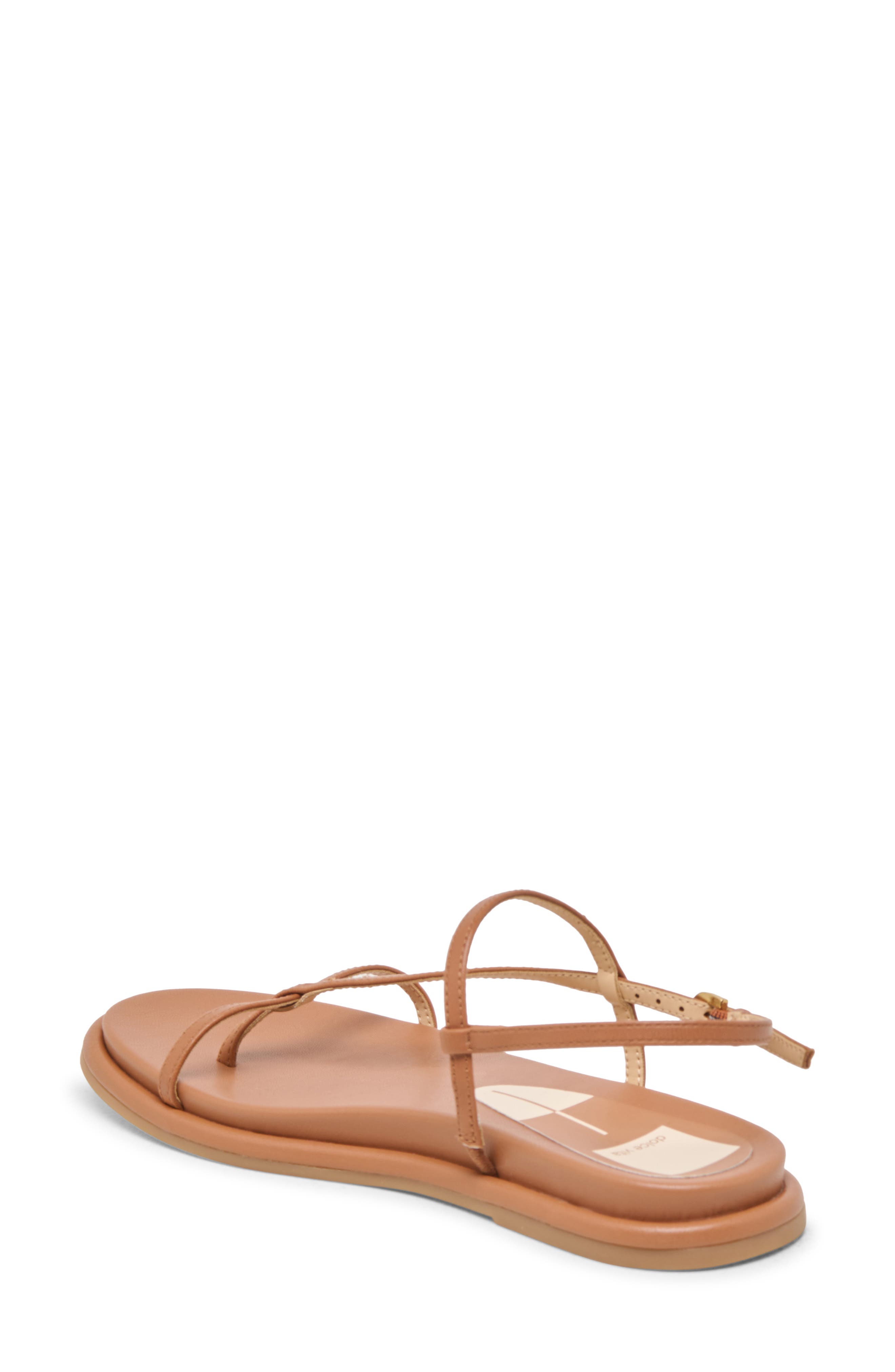 Dolce Vita Dallen Strappy Sandal, Alternate, color, Saddle Leather
