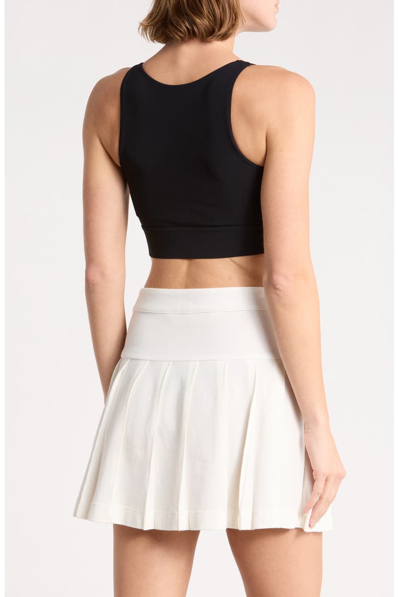 Crop Top, Alternate, color, BLACK/WHITE