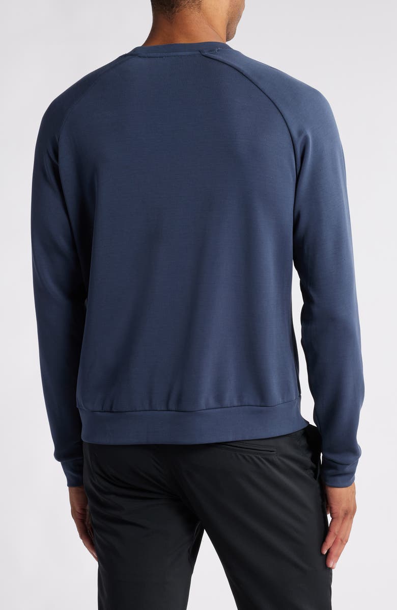 Scott Barber V-Stitch Performance Crewneck Sweatshirt, Alternate, color, 