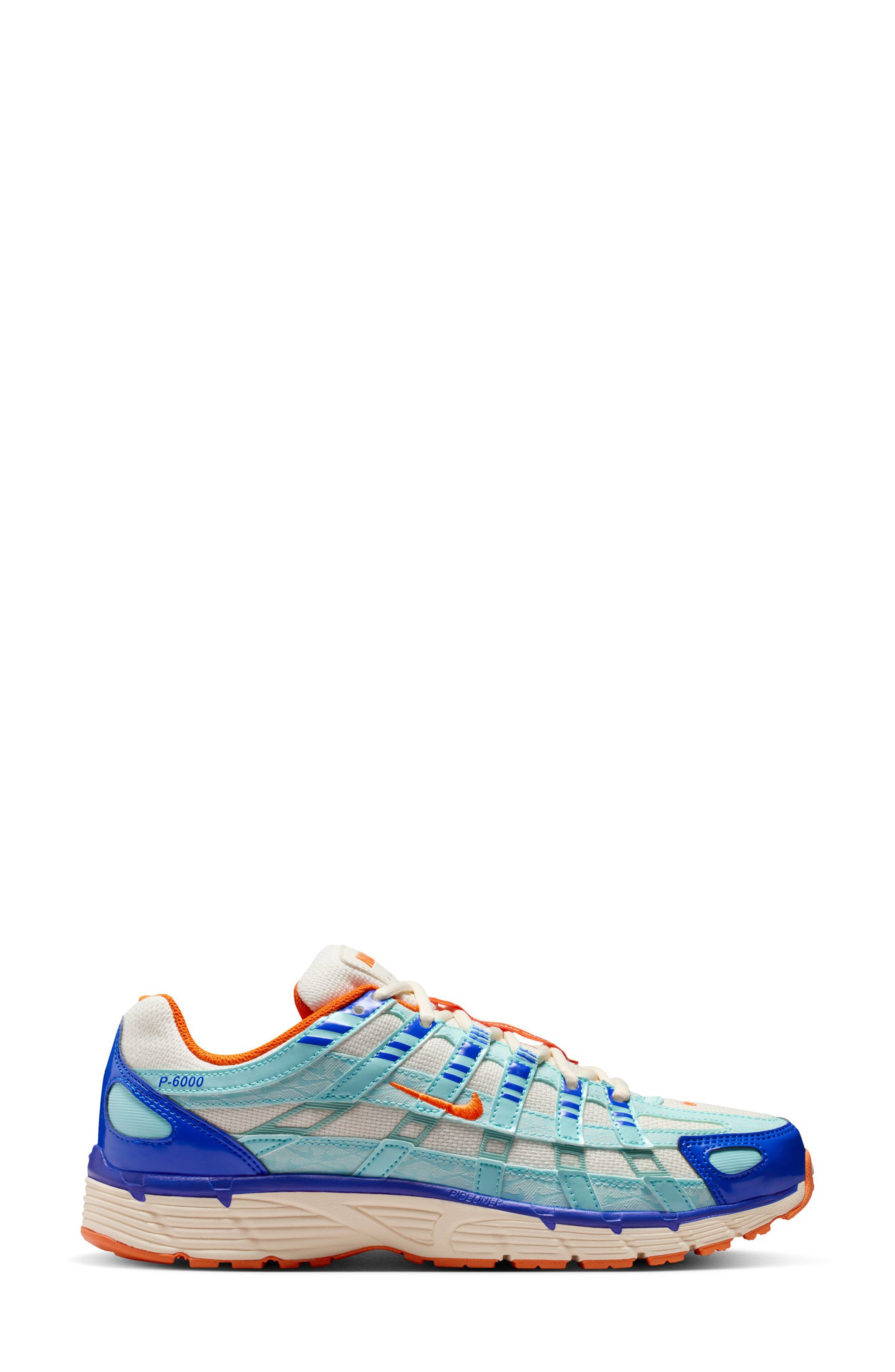 Nike P-6000 Sneaker, Alternate, color, Summit White/ Orange/ Blue