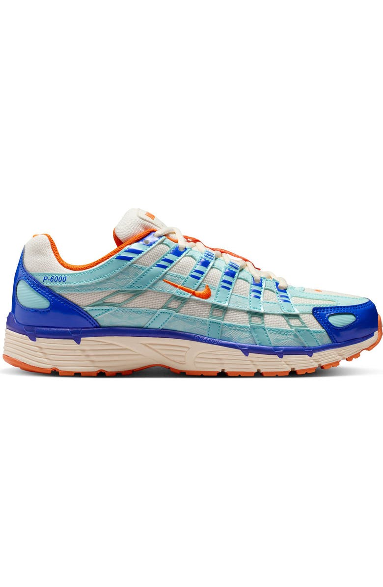 Nike P-6000 Sneaker, Alternate, color, Summit White/ Orange/ Blue