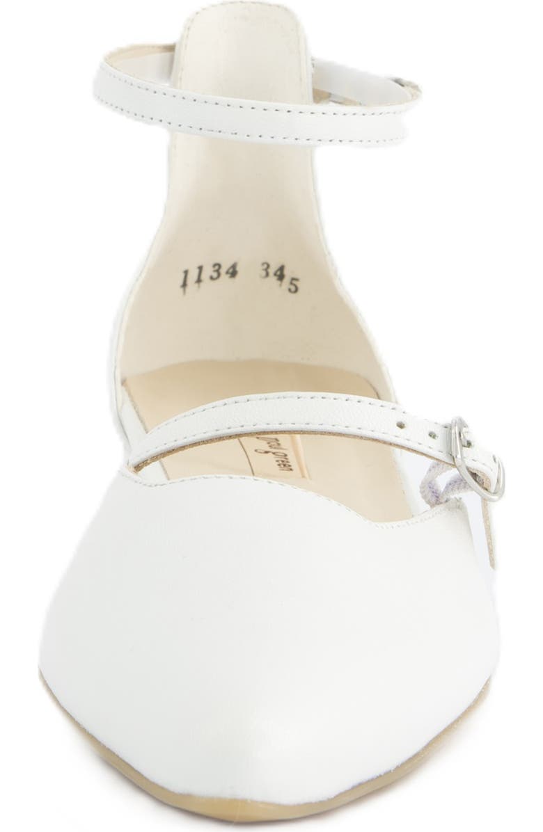 Paul Green Vivien Ankle Strap Pump, Alternate, color, Pearl Ivory Soft Nappa
