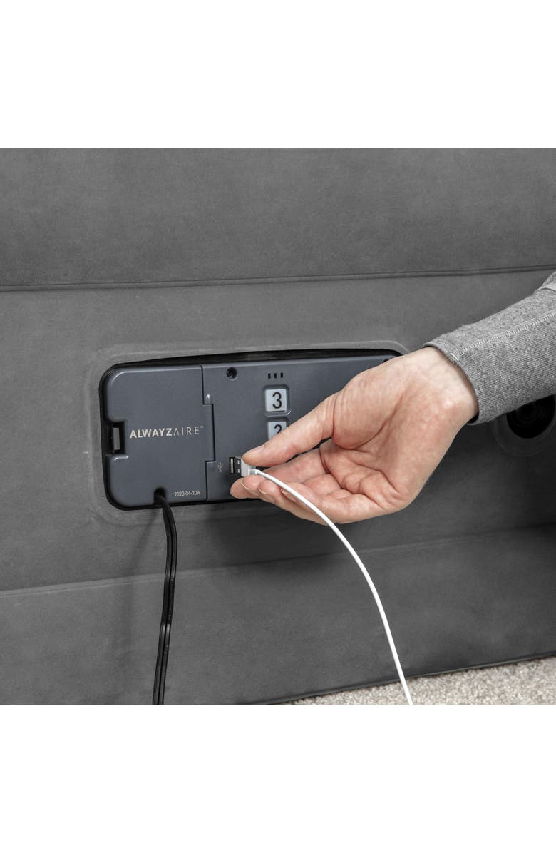 Sealy 18" Queen Airbed, Builtin Comfort Pump, Adjustable Firmness, Alternate, color,