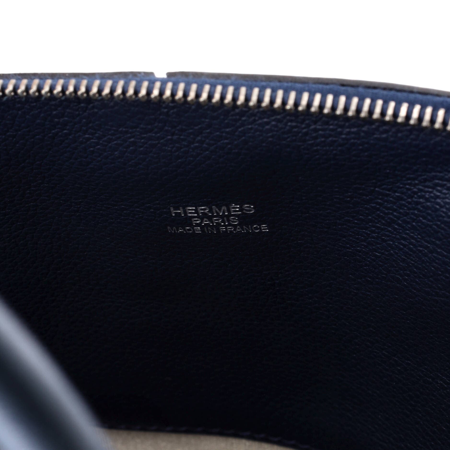 Pre-Owned Hermes Bolide 1923 Baseball Bag Evercolor 45, Alternate, color, Bleu De Malte