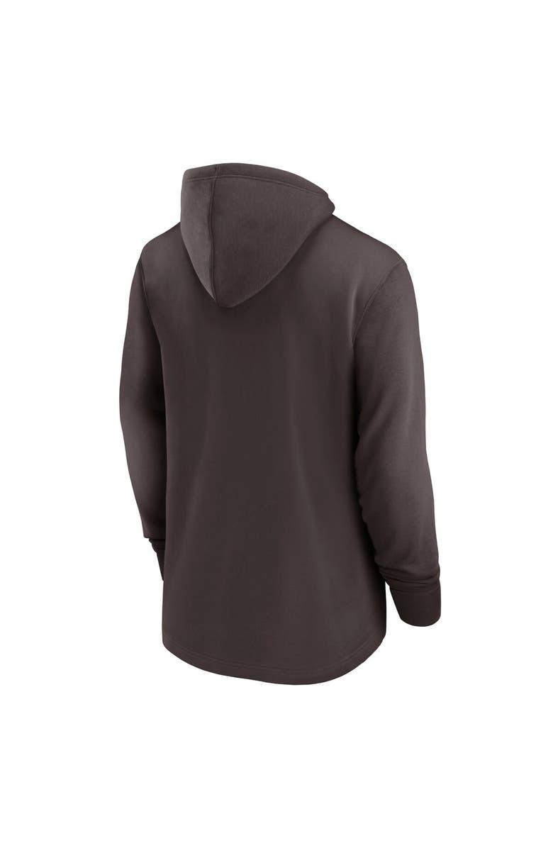 Nike Men's Nike Brown Cleveland Browns Classic Pullover Hoodie, Alternate, color, 