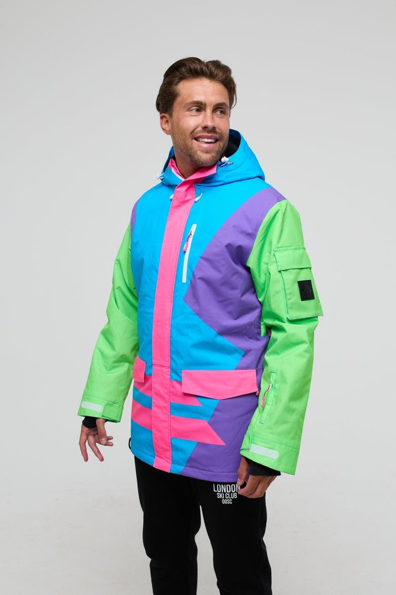 Yeh Man Jacket Powder Hound, Alternate, color, Purple