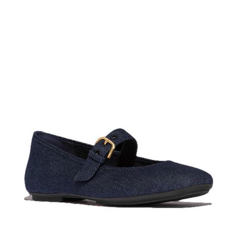 Delicato Denim Mary Janes