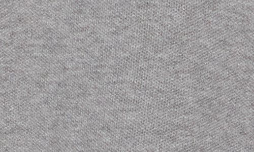 By Design Halsey Tipped Cardigan In Light Grey Heather