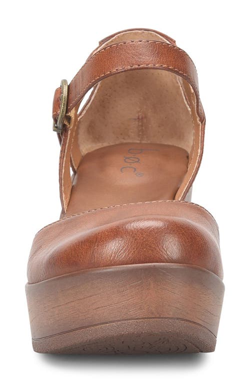 B O C By Børn Derby Wedge Pump In Brown