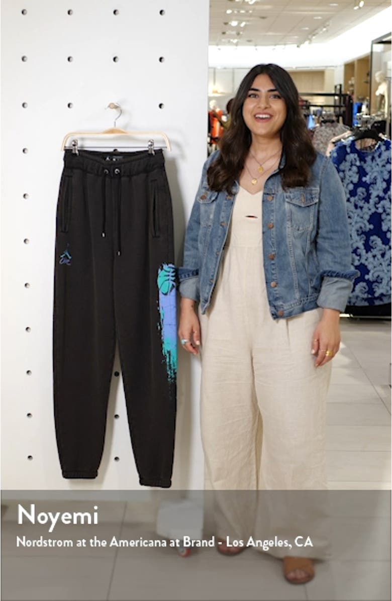 NRG Men's Basketball Logo Fleece Sweatpants, sales video thumbnail