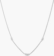 MEJURI Floating Lab Grown Sapphire Necklace
