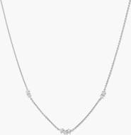 MEJURI Floating Lab Grown Sapphire Necklace
